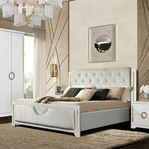 Спальный гарнитур Слониммебель Бодрум 6Д-18 белый 168480₽