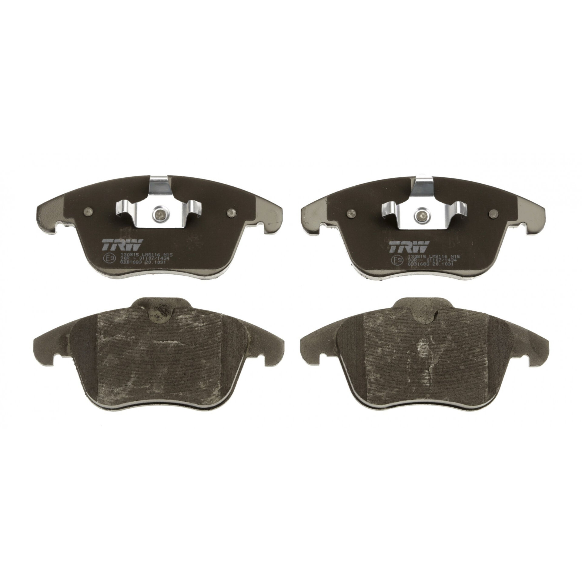 Колодки тормозные дисковые комплект Volvo Ford Land Rover Freelander, TRW GDB1683 (1 шт.)