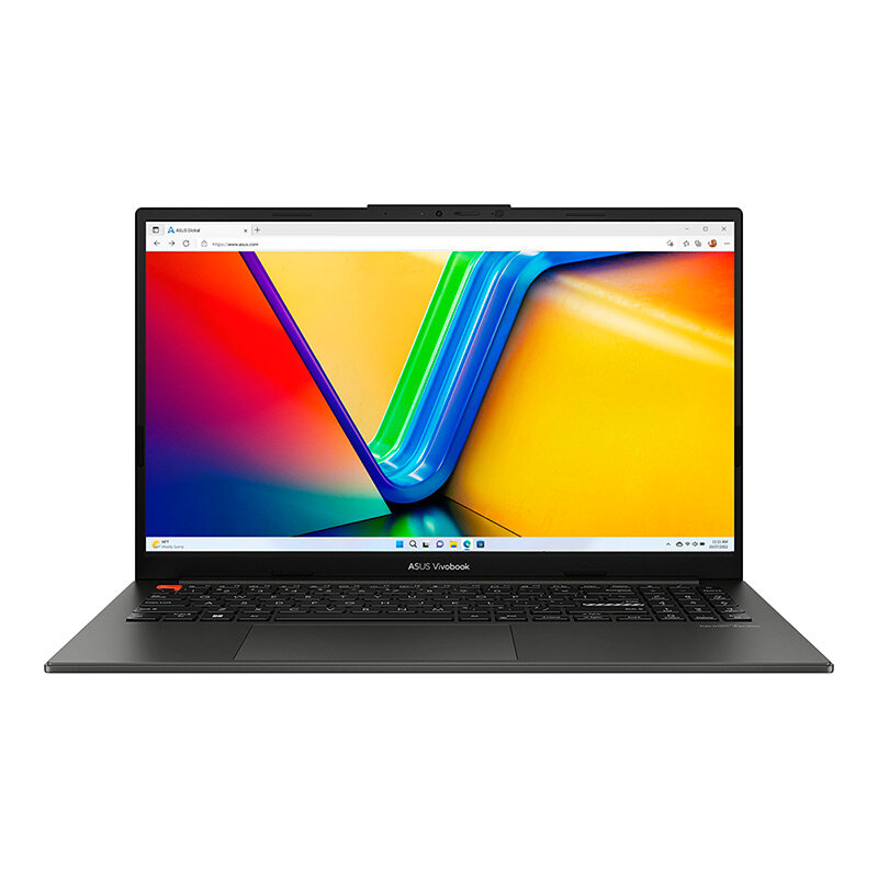 Ноутбук ASUS VivoBook S 15 K5504VA-MA400 Black 90NB0ZK2-M00P50 (Intel Core i7-13700H 2. Ghz/16384Mb/1Tb SSD/Intel Iris Xe Graphics/Wi-Fi/Bluetooth/Cam/15.6/no OS)