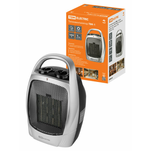 Тепловентилятор ТВК-1 1800 Вт регул мощн 9001800 Вт термостат керам нагр элемент TDM 230300₽