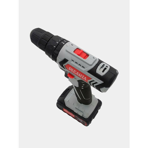 Дрель-шуруповерт Ресанта ДА-18-2ЛК-У аккумуляторная ударная 22770₽