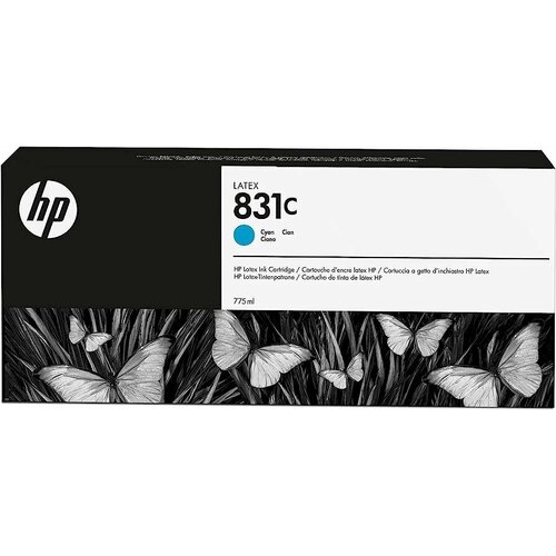 Картридж для струйного принтера HP 831C Cyan Latex (CZ695A)