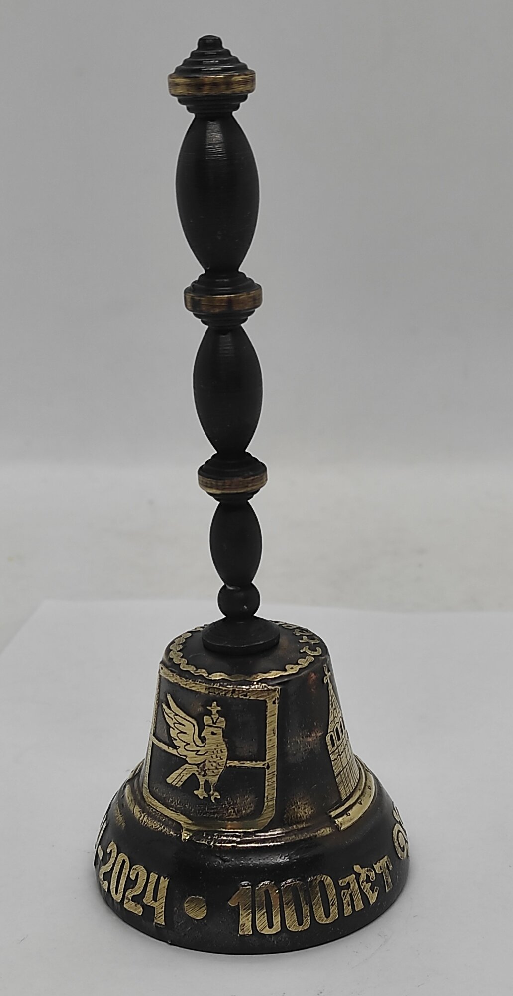 Валдайский Колокольчик №4 с ручкой "Суздаль " — фото 1