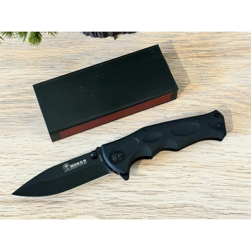 Складной туристический нож BOKER BO48 складной нож с гравировкой boker bo48 длина лезвия 8 6 см