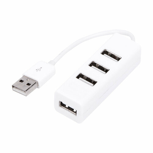 Разветвитель USB на 4 порта белый Rexant 18-4103-1 (50 шт.)
