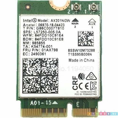 INTEL AX201. NGWG. NVW WIFI карта сетевой адаптер intel i350t2v2 green