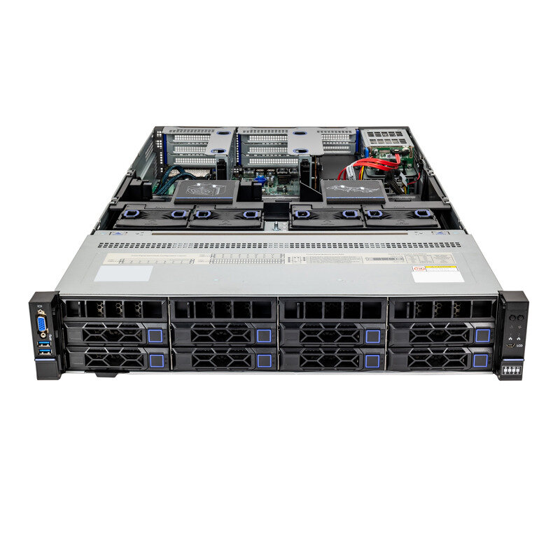 Серверная платформа/ HIPER Server R2 - Advanced (R2-T222408-08) - 2U/C621/2x LGA3647 (Socket-P)/Xeon SP поколений 1 и 2