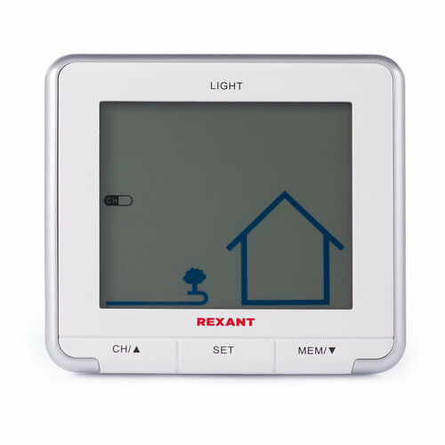 Метеостанция S637B с ЖК-экраном и беспроводным датчиком Rexant 70-0597 5 шт 4342000₽