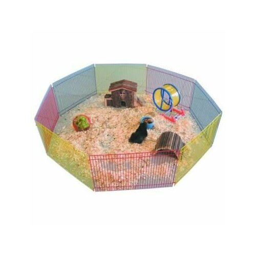 Nobby Манеж для мелких животных цветной 8 секций 34х23 см 2177₽
