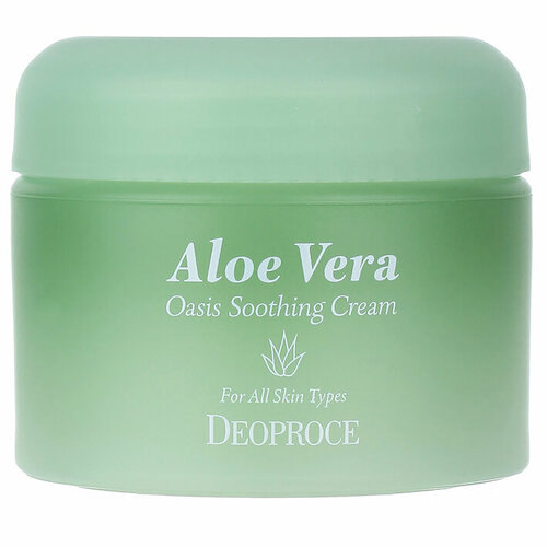 Крем для лица Deoproce Aloe Vera Oasis Soothing Cream, 50 г крем для лица deoproce aloe vera oasis soothing cream 50g