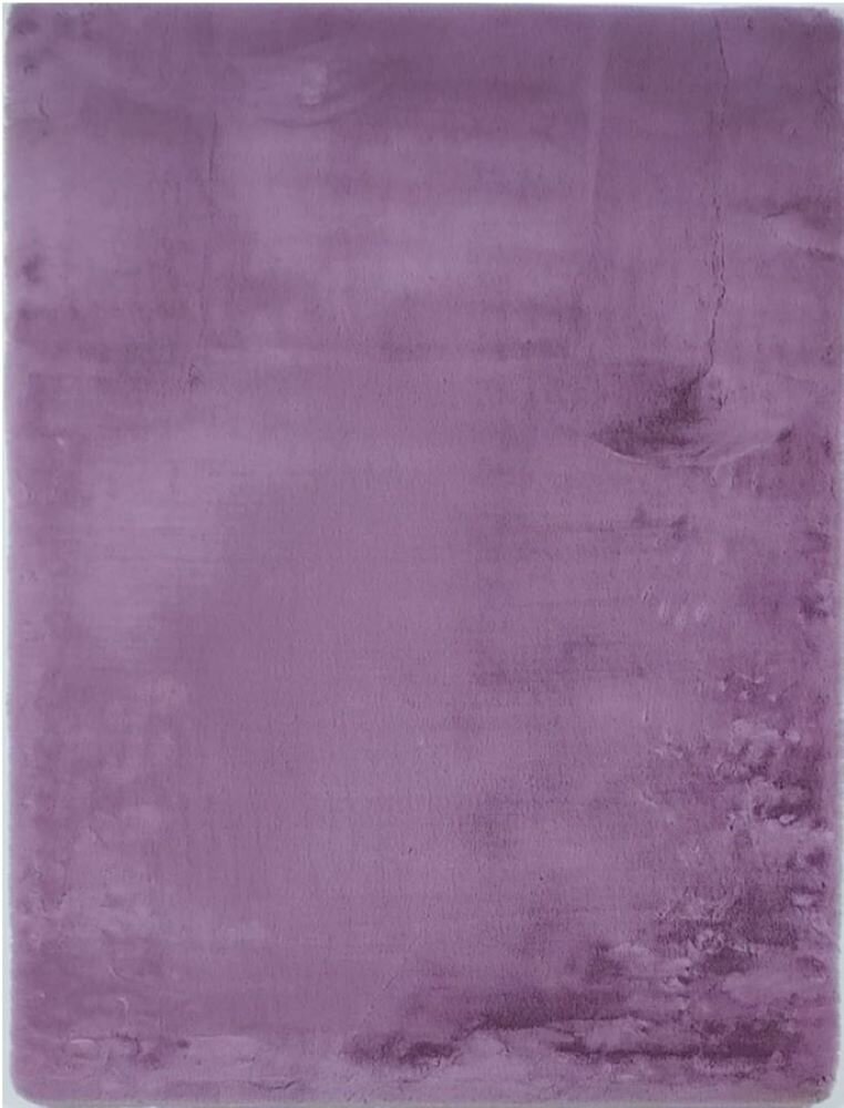Коврик из высокоплотного меха "REX фиолетовый (лаванда)" 120х160 см