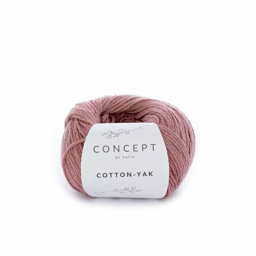 Пряжа для вязания Katia Cotton-Yak (109 Coral)