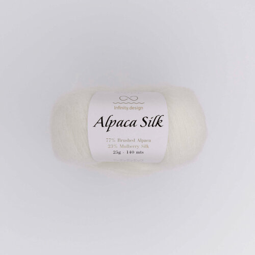 Infinity Design Alpaca Silk (1002 White)