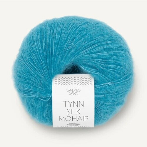Пряжа для вязания Sandnes Garn Tynn Silk Mohair (6315 Turkis) пряжа для вязания sandnes garn tynn silk mohair 4628 magenta