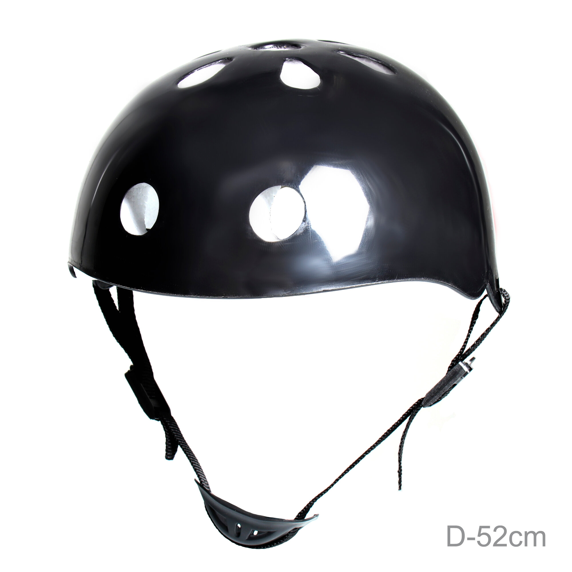 Шлем защитный 4-16 лет, черный