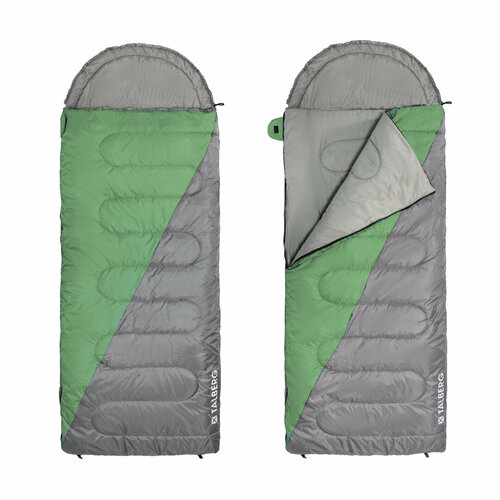 Cпальный мешок Talberg SUMMER (0С) зелёный, левый
