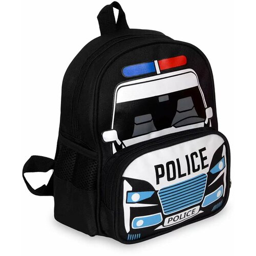 Мяг. Рюкзак Машина полиции 27 см 058-23-600