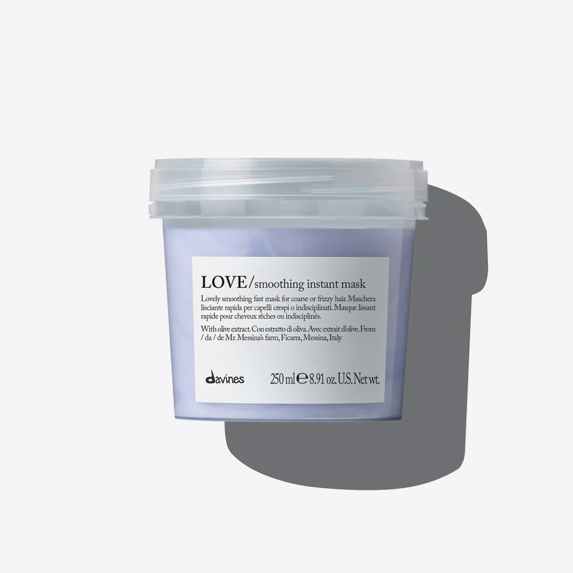 Davines Love Smoother Instant Mask Разглаживающая Маска для вьющихся волос, 250мл