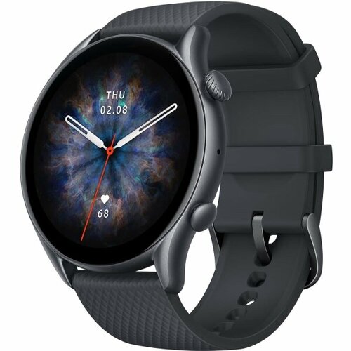 Умные часы Amazfit GTR 3 Pro Onyx , черный - CN Version c Русским языком