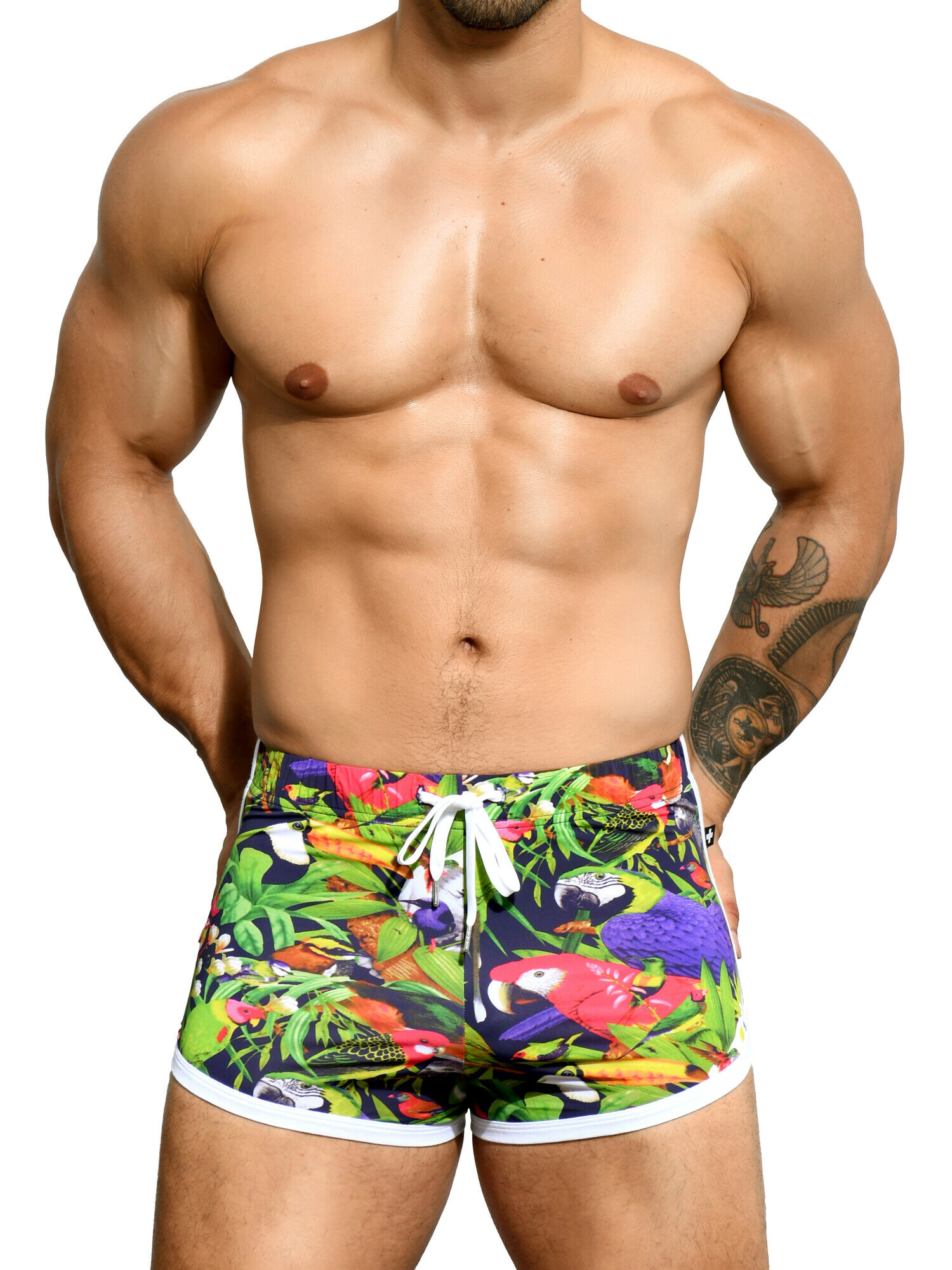 Трусы Andrew Christian Tropical Birds Shorts