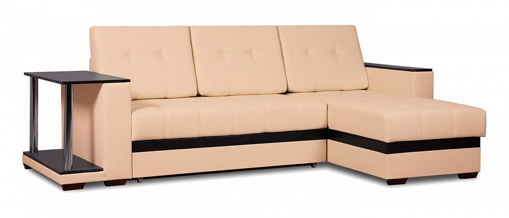 фото Угловой диван Атланта со столом, механизм Дельфин