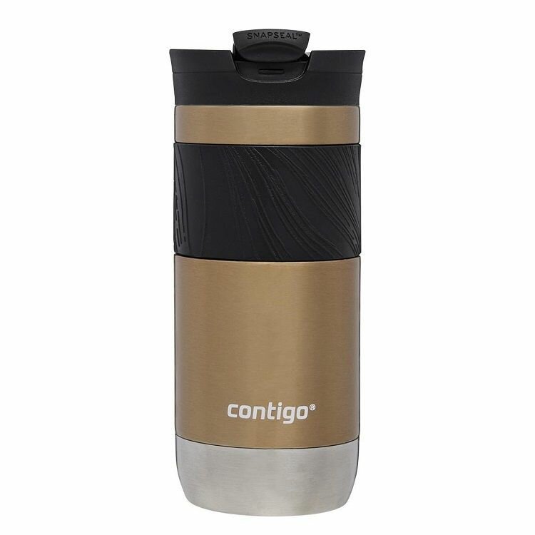 Термокружка Contigo Byron 2.0, 0.47 л, коричневая