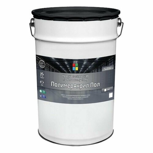 Краска ПолимерАкрил Пол цвет Босфор