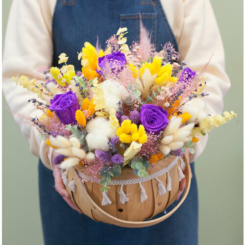 Композиция из сухоцветов 