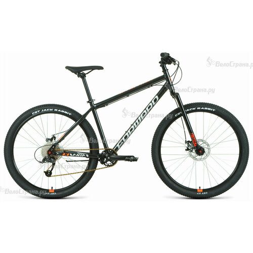 Горный велосипед Forward Sporting 27,5 X D (2022) 19 Черно-оранжевый (172-180 см)