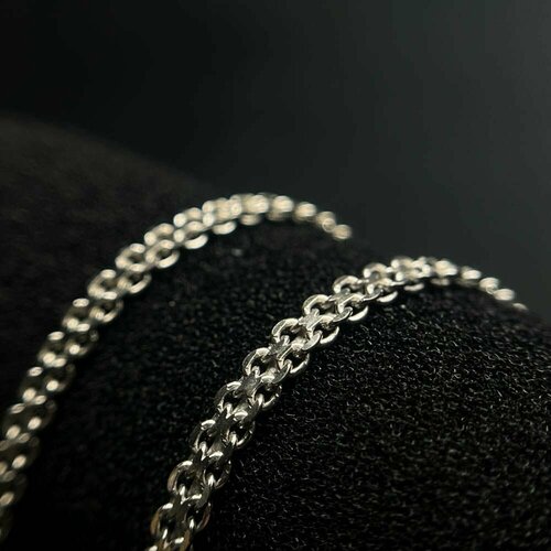 Цепь MINERAL NATION, серебро, 925 проба, длина 55 см, средний вес 8.3 г