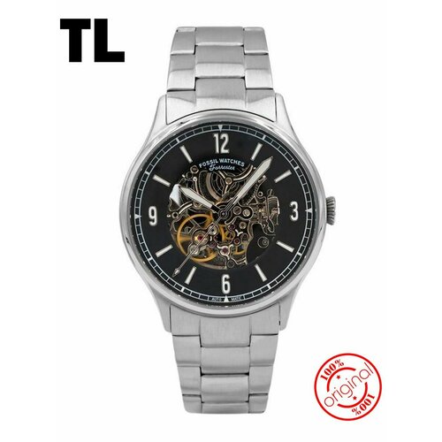 seiko automatic 21 jewels analog stainless steel women s watch symf80j1 Наручные часы FOSSIL, черный