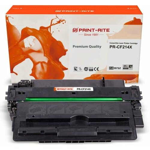 Картридж Print-Rite PR-CF214X для LJ 700/M712 17500стр Черный