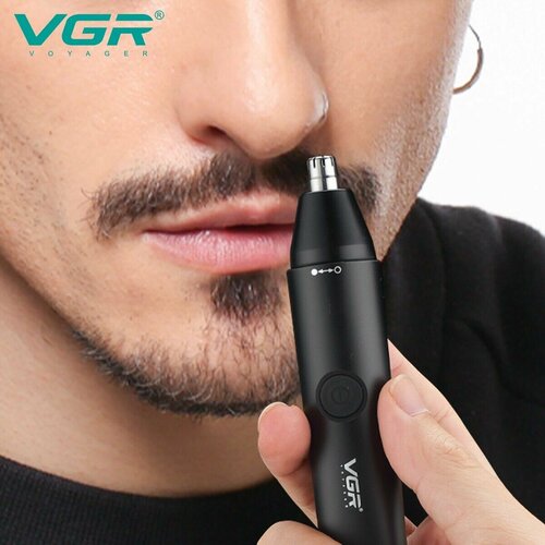 Триммер для носа и ушей VGR V-613/ триммер электрический/ триммер для стрижки волос триммер для носа и ушей vgr v 613 профессиональный