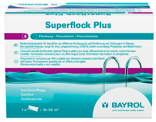 Bayrol Суперфлок Плюс (Superflock Plus) картриджи 1 кг