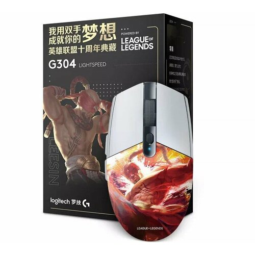 Крышка батарейного отсека Logitech G304 Lightspeed KDA League of Legend Leesin 149000₽