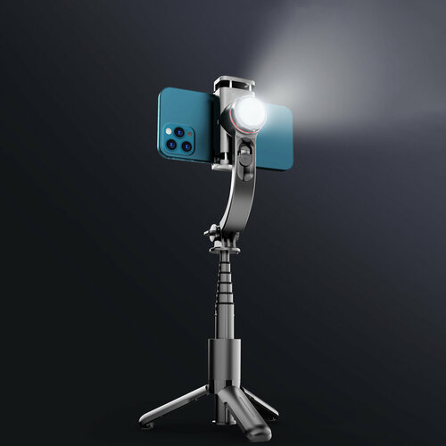 Стабилизатор для смартфона CYKE L18s с ручным триподом и подсветкой