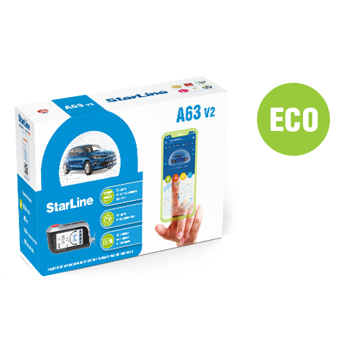 Автосигнализация A63 V2 LTE ECO 15140₽