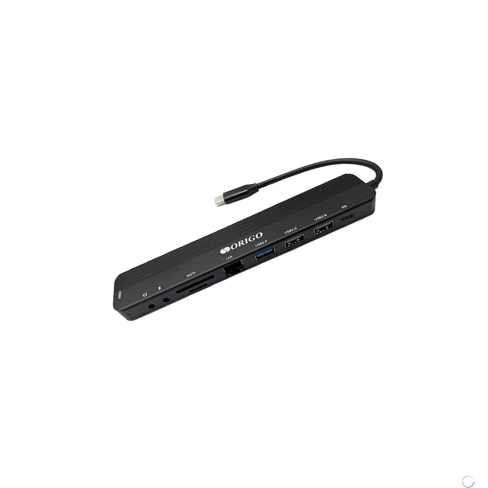 ORIGO OU3350SNPD/A1A Док-станция USB-C 9-в-1 USB 3.0, 2xUSB 2.0, USB-C/PD 3.0, HDMI, Gigabit LAN, SD/TF/micro