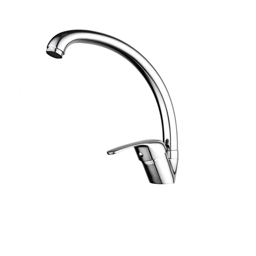 Смеситель для кухни, кран на кухню DIONIS DLA8-459, цвет: хром. Без гибкой подводки.