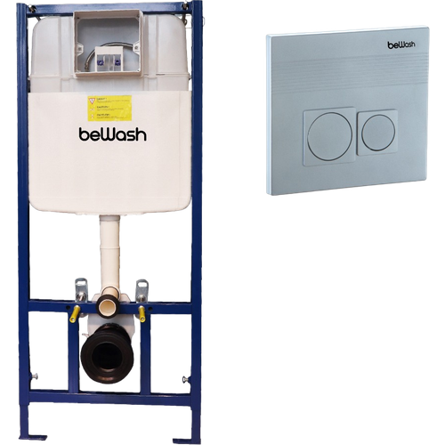 Система инсталляции для унитазов beWash Bona BW74 с клавишей P02MC хром матовый 16220₽