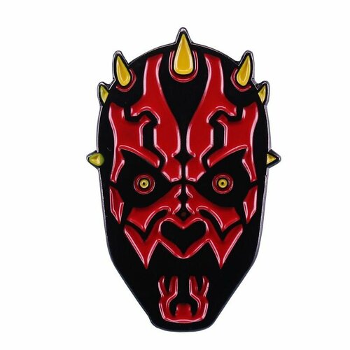 Значок Дарт Мол, Звездные войны / Darth Maul, Star Wars маска латексная дарт мол звездные войны