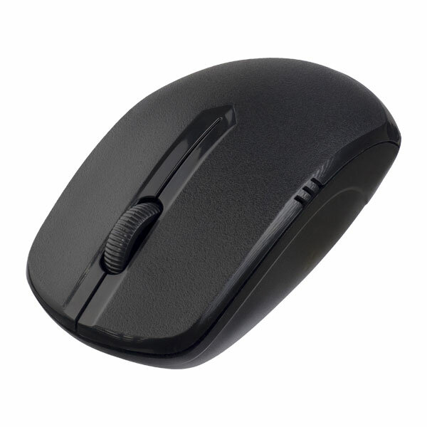 Мышь Perfeo PLAN беспров. опт. 3 кн, DPI 1200, USB, чёрная электротовар
