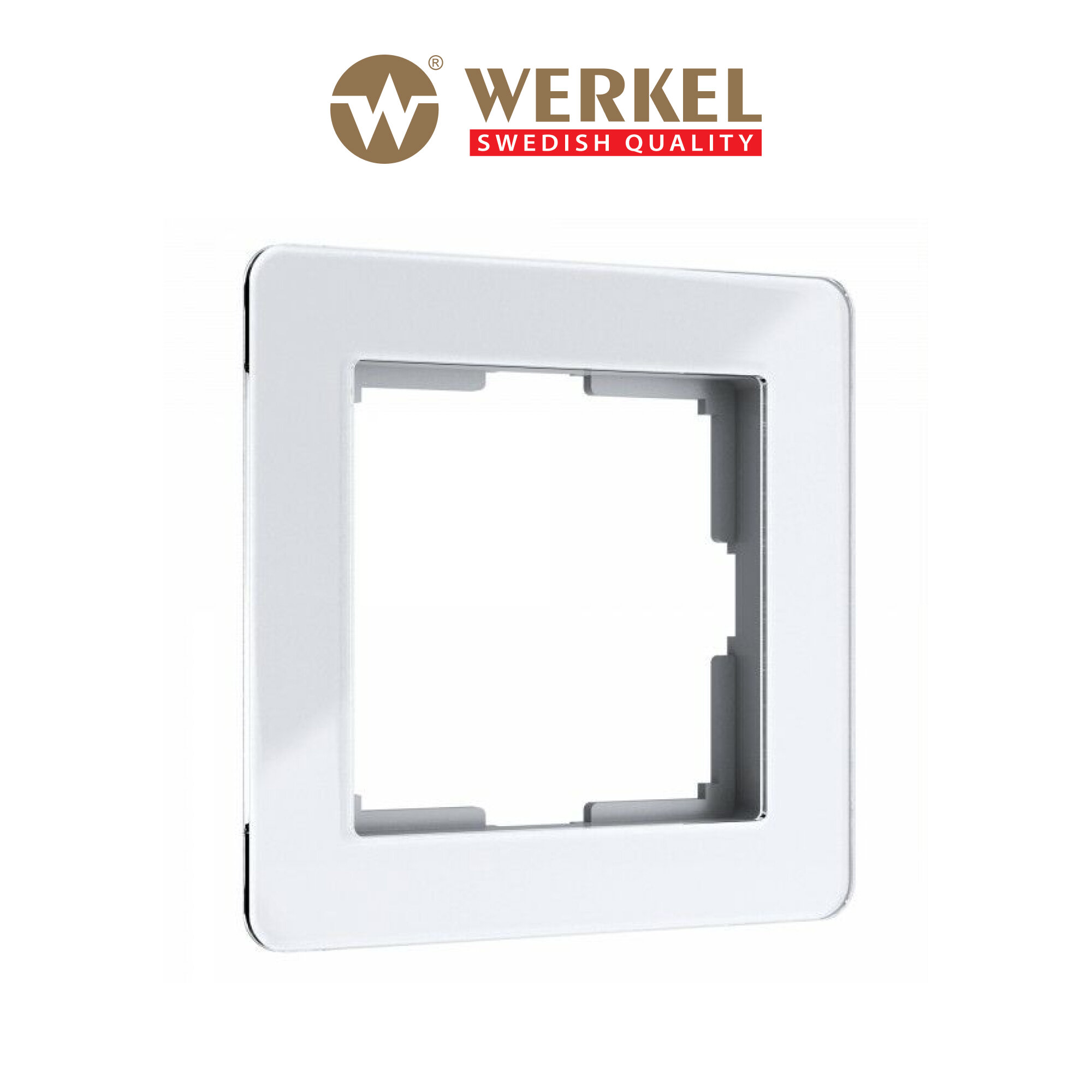 Рамка на 1 пост Werkel Acrylic W0012701 белый