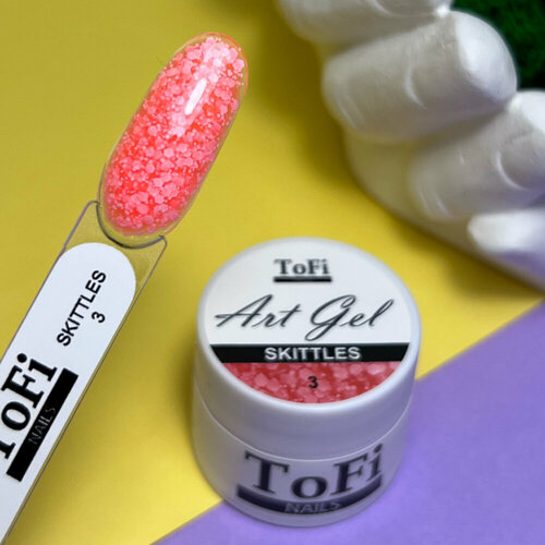 Гель для дизайна ToFi Skittles №03 5 мл