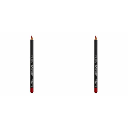 Карандаш для губ Lipliner Wood Pencil 15 Black Rose, 2 шт