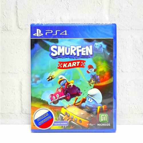 Smurfs Kart Русские субтитры Видеоигра на диске PS4 PS5 ps4 игра microids smurfs kart стандартное издание