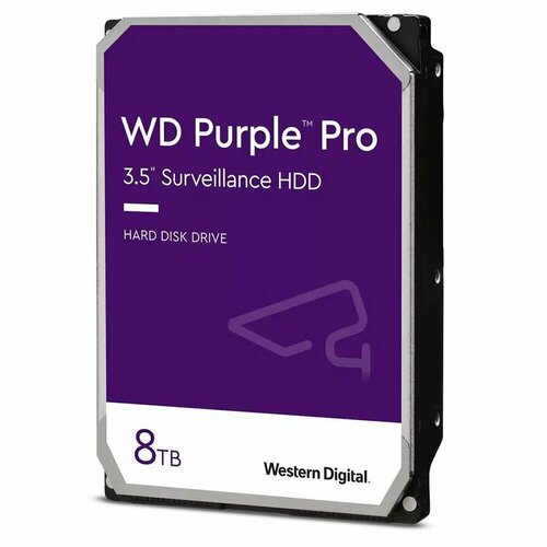 Western digital Жесткий диск 8TB WD Purple WD85PURZ 22579₽