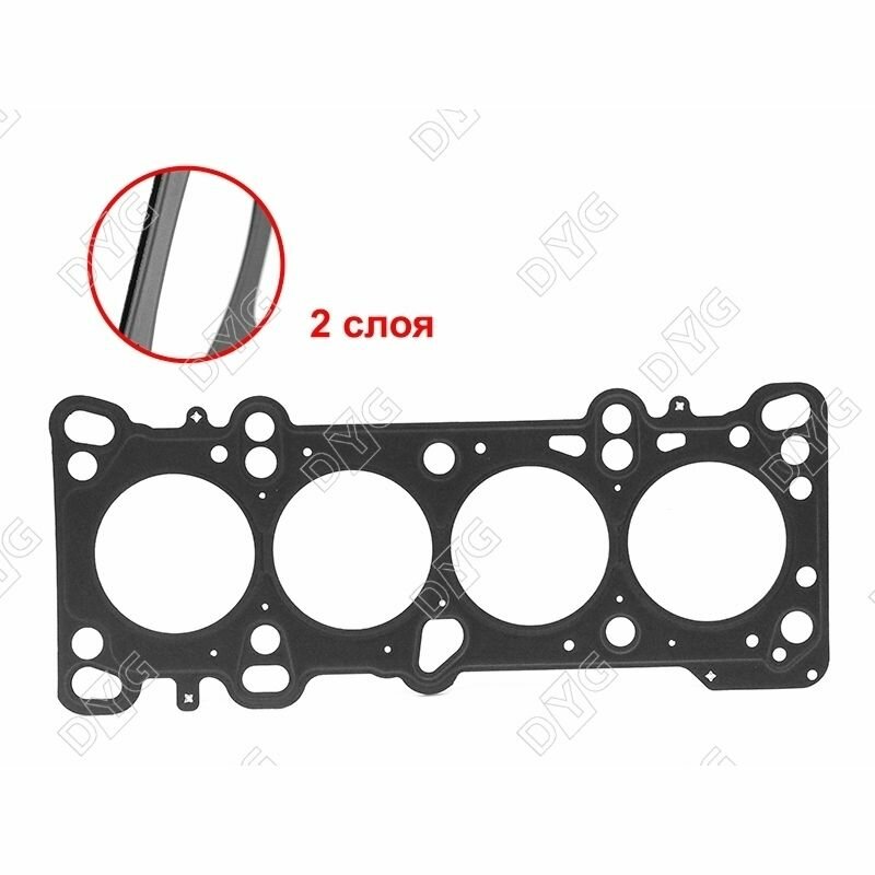 Прокладка ГБЦ для а/м Kia Rio (00-) 1.5i [A5D] — LES 10805