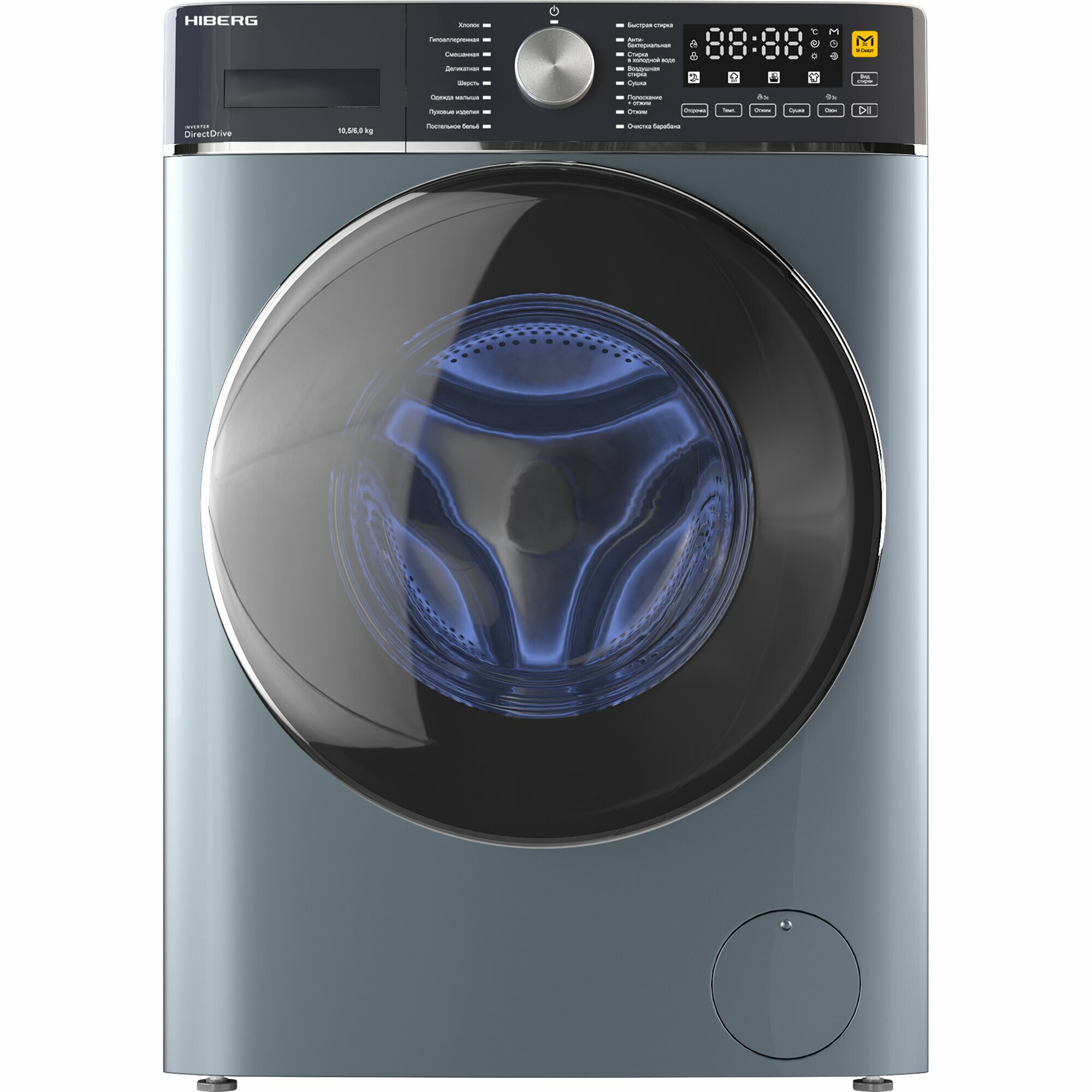 Стиральная машина HIBERG i-DDQ8-10614 Sd с сушкой