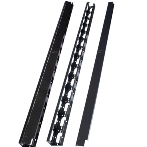 Кабельный канал Lande 48U для шкафов 600мм комплект из 2х шт черный 10493₽